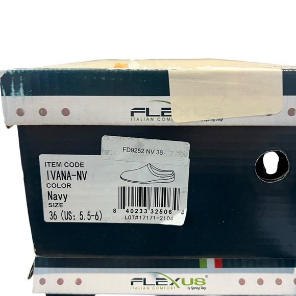 Flexus by Spring Step NEW Ivana Navy Women’s Slippers - Picture 6 of 7